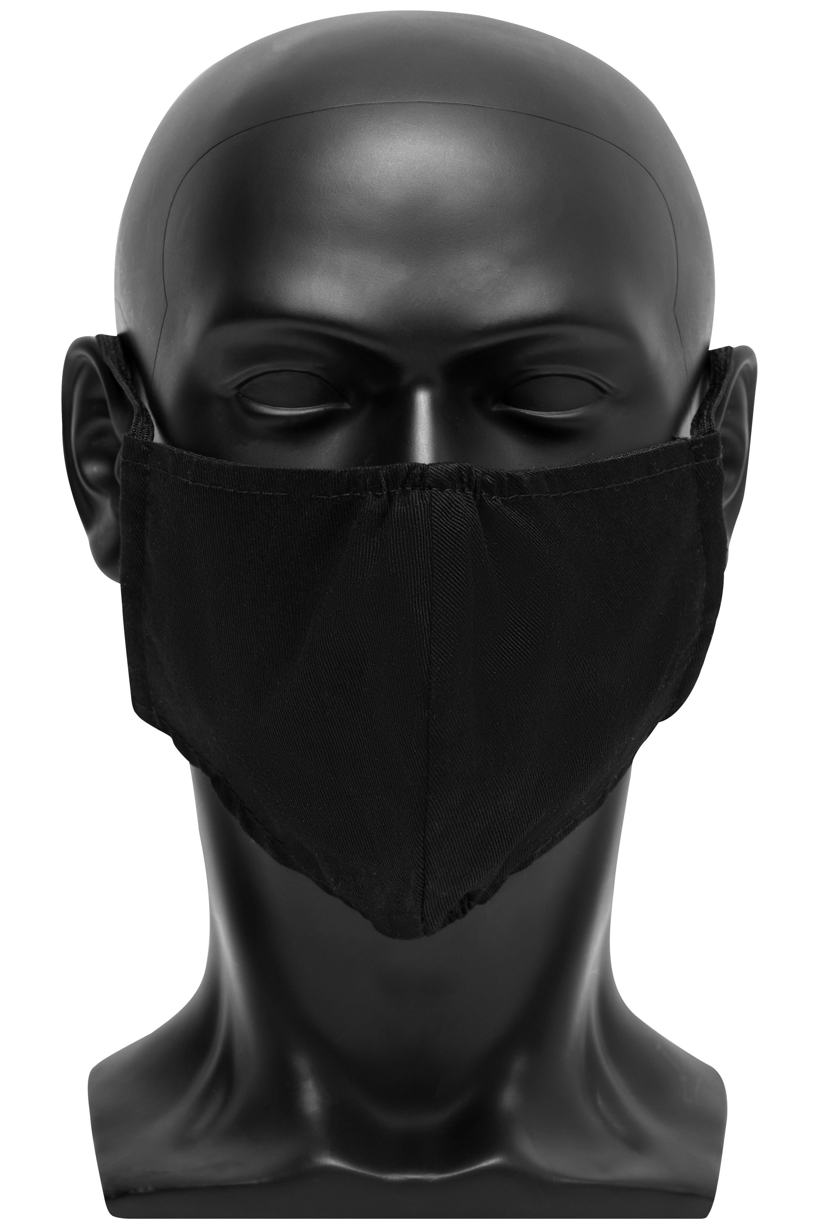 Unisex FaceMask 3DShaped BlackDaiber