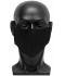 Unisex Face-Mask 3-D-Shaped Black 10423