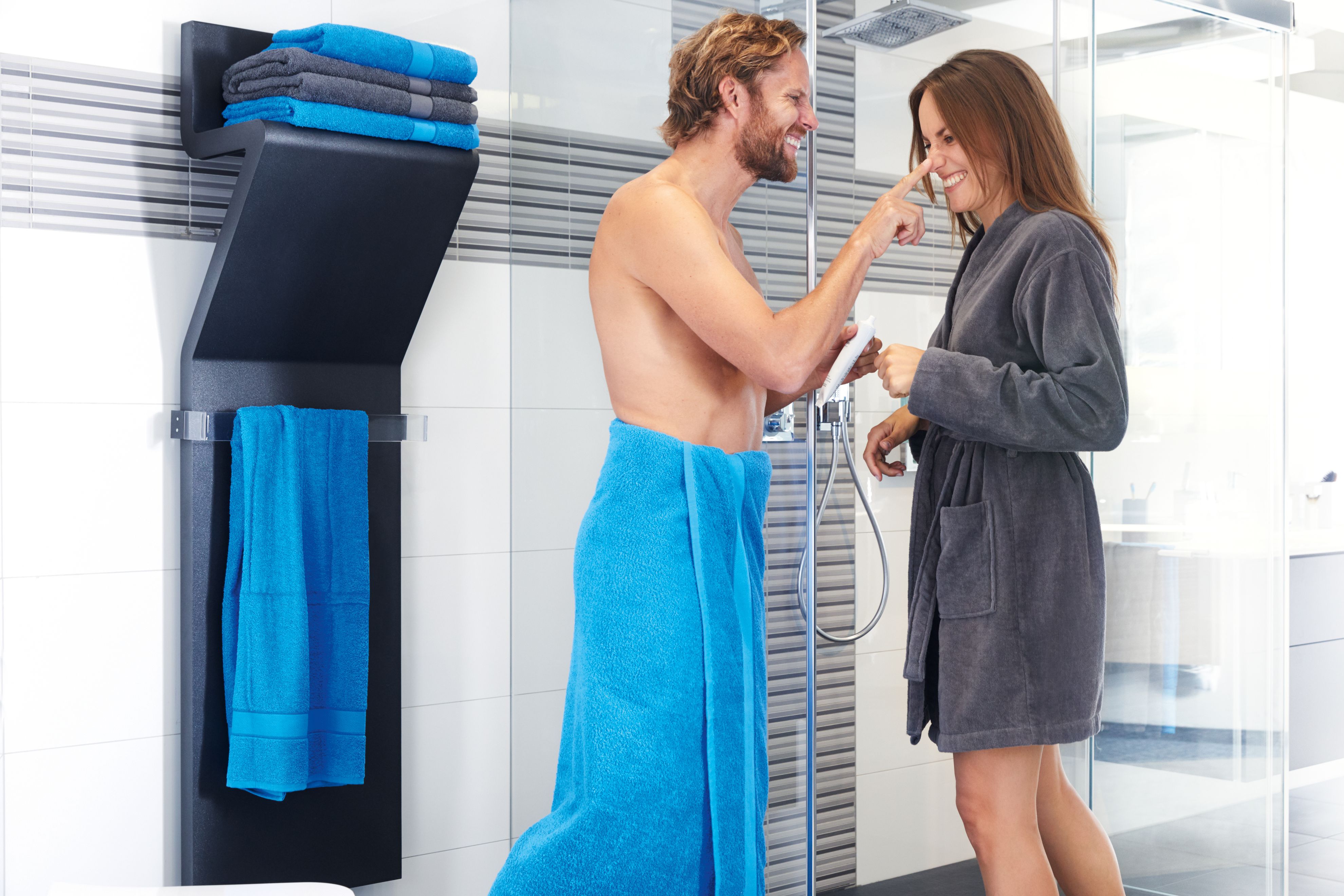 Unisex Bath Sheet Cobalt-Daiber