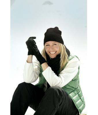 Unisexe Echarpe tricotée Marine 7676