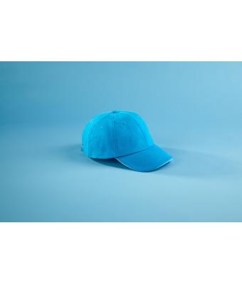 Unisex 6 Panel Raver Sandwich Cap Zwart/oranje 7691