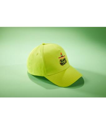 Unisex 5 Panel Cap Sun-yellow 7693