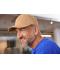 Unisex Brushed 6 Panel Cap Beige 7694