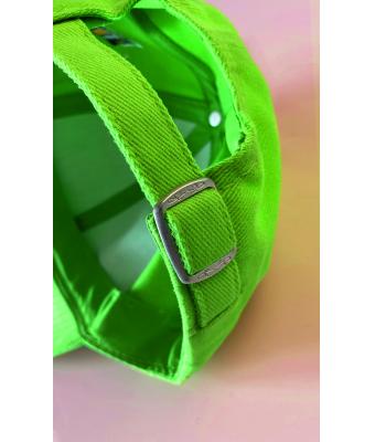 Unisexe Casquette 6 panneaux coton brossé lourd Marine 7700