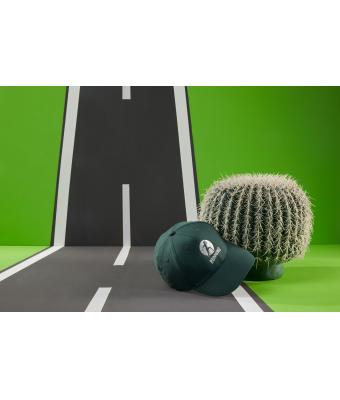 Unisexe Casquette 6 panneaux en microfibre Blanc 7704