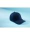 Unisex 6 Panel Elastic Fit Baseball Cap Navy 8546