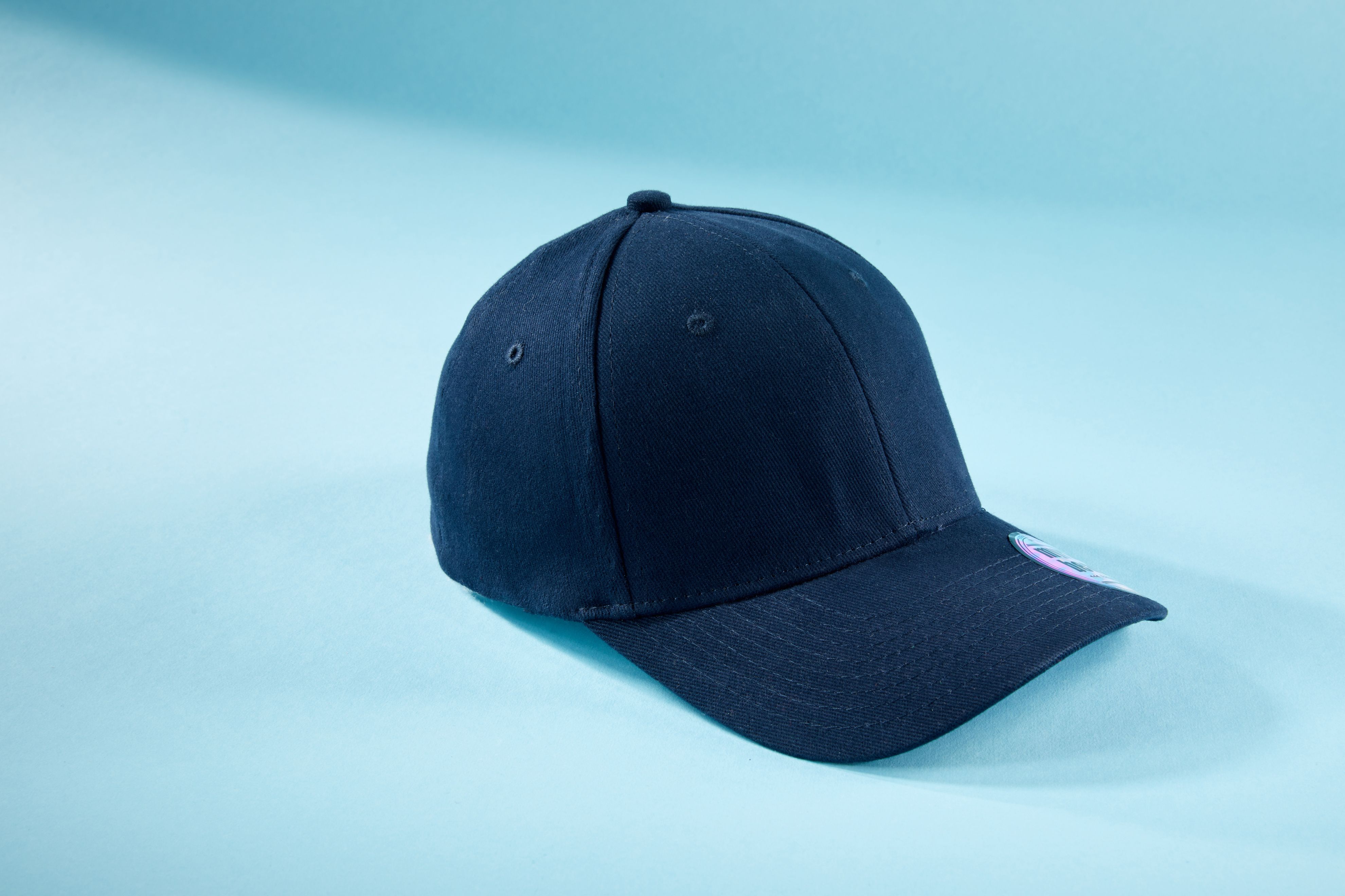 Unisex 6 Panel Elastic Fit Baseball Cap RedDaiber