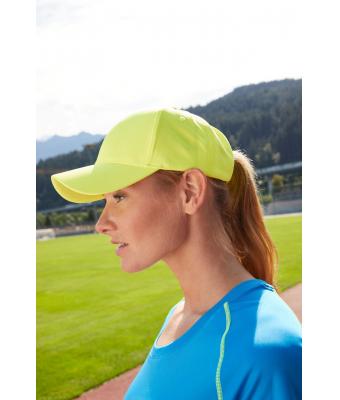 Unisex 6 Panel Sport Mesh Cap Red 8558