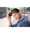 Unisex 6 Panel Elastic Fit Mesh Cap Turquoise/zwart 8687