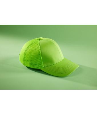 Unisex 6 Panel Air Mesh Cap Donkergrijs 8560