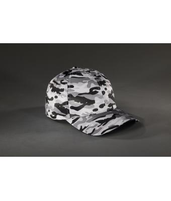 Unisex Șapcă de camuflaj cu 6 panouri Olijf/zwart 8688