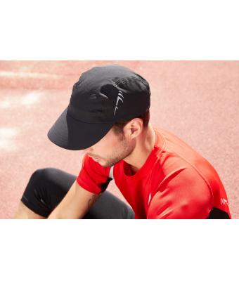 Unisex 3 Panel Cap Red 8689