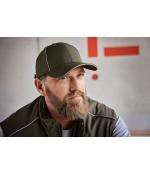 Unisex 6 Panel Workwear Cap - SOLID Carbon 10223