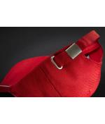 Unisex 6 Panel Workwear Cap - SOLID Red 10223