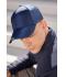 Unisex 6 Panel Cap Zwart 11501
