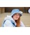 Unisex Corduroy Fisherman Hat  Organic Cotton Milky-blue 12030