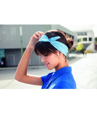 Unisexe Bandana traditionnel Rouge/blanc 8429