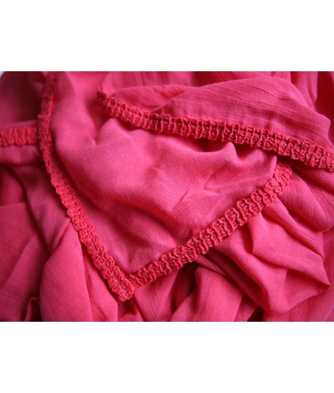 Unisex Cotton Scarf Coral 8459