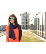 Unisex Cotton Scarf Coral 8459