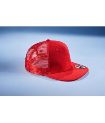 Unisex 6 Panel Flat Peak Cap Navy 7742