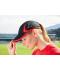 Unisex Running 4 Panel Cap Navy/rood 7777