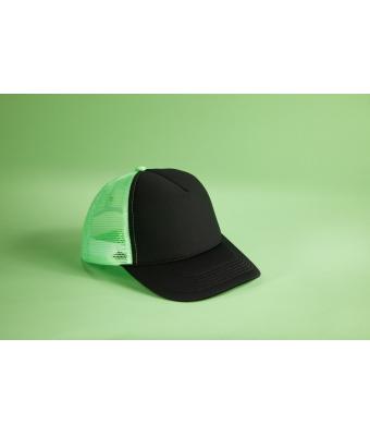 Unisex 5 Panel Retro Mesh Cap Donker olijf/donker olijf 7782