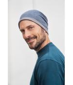 Unisex Heather Summer Beanie Black-melange/dark-grey 8127