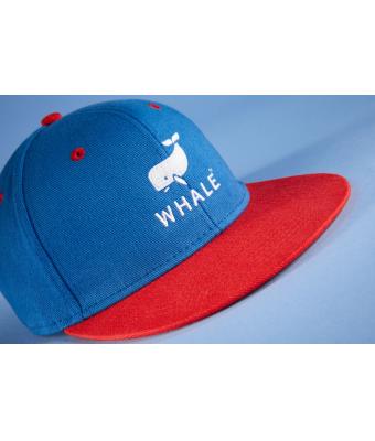 Unisex 6 Panel Pro Cap Wit/zwart 8131