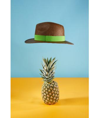 Unisex Traveller Hat Caramel/zwart 8296