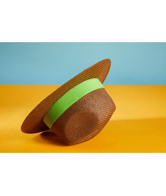 Unisex Traveller Hat Caramel/zwart 8296