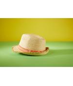 Unisex Trendy Summer Hat Caramel/zwart 8549