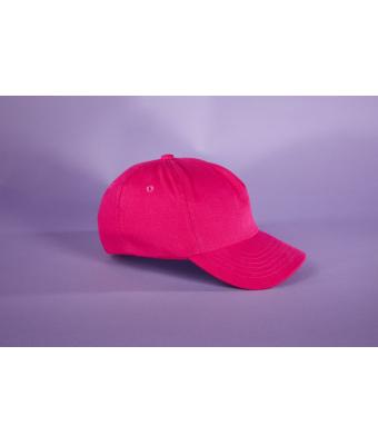 Enfant Casquette enfants 5 panneaux coton brossé lourd Orange 7790