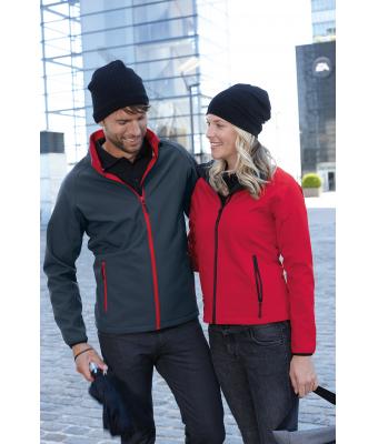 Unisexe Bonnet tricoté Café/noir 8432