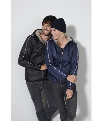 Unisex Knitted Promotion Beanie Zwart 8448