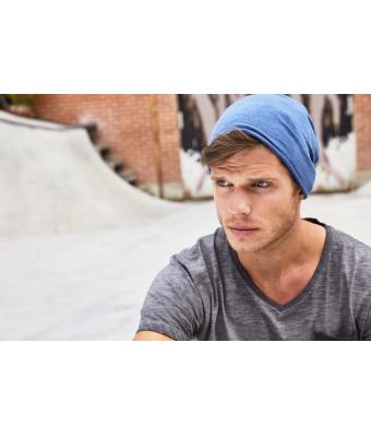 Unisex Organic Cotton Beanie   OCS Standard Light-denim-melange 8483