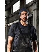 Unisex Knitted Fleece Workwear Beanie - STRONG - Carbon-melange/black 8519