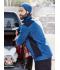 Unisex Knitted Fleece Workwear Beanie - STRONG - Rood-melange/zwart 8519