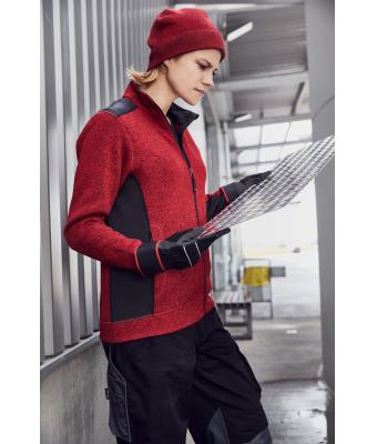 Unisex Knitted Fleece Workwear Beanie - STRONG - White-melange/carbon 8519