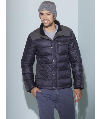 Unisex Melange Beanie Blauw-melange 8520