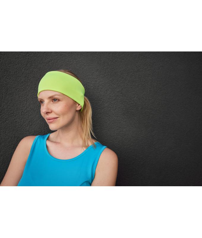 Unisex Running Headband Bright-yellow 11539