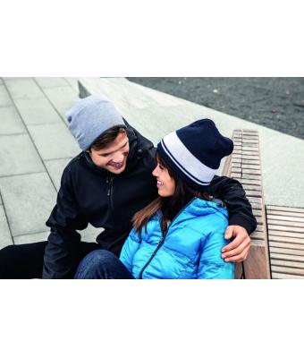 Unisex Fleece Beanie Fern-green/carbon 8635