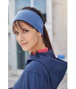 Unisexe Bandeau en coton OCS Standard Gris-chiné 8693