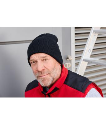 Unisex High Brim Beanie Zwart 10428