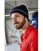 Unisex Reflective Beanie Bright-yellow/silver 8702
