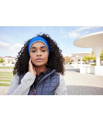 Unisex Reversible Headband Royal/grey-heather 11119