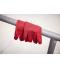 Unisex Fleece-Gloves Red-melange 11192