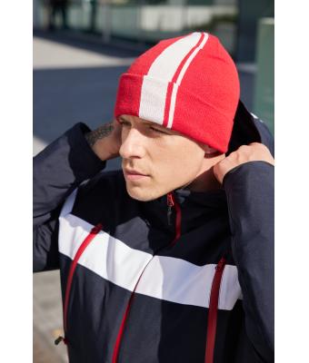 Unisex Winter Beanie Navy/white 11495