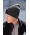 Unisex Beanie with Patch (10cm x 5cm)- Thinsulate Navy 11500