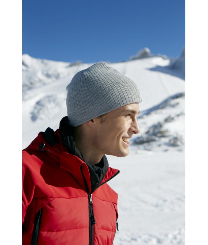 Unisex Rib Beanie Navy 7830