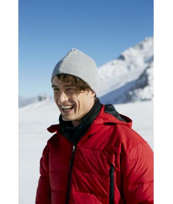 Unisex Rib Beanie Red 7830